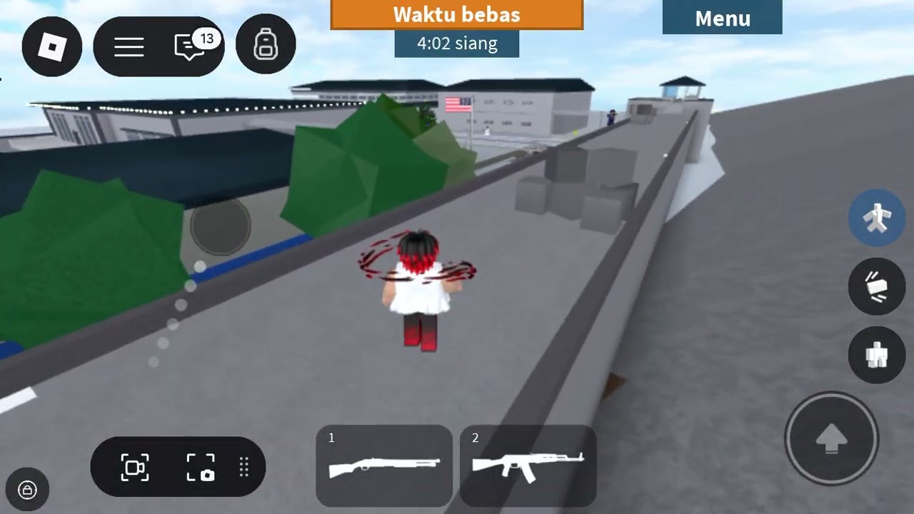 Rifqiblox : Kami melawan poliss
