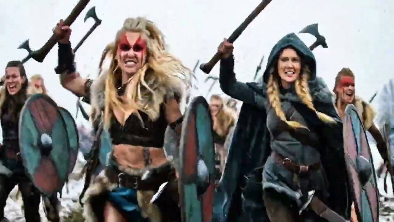 Tribal Viking War Chant | Male Shieldmaidens Battle Ritual Music