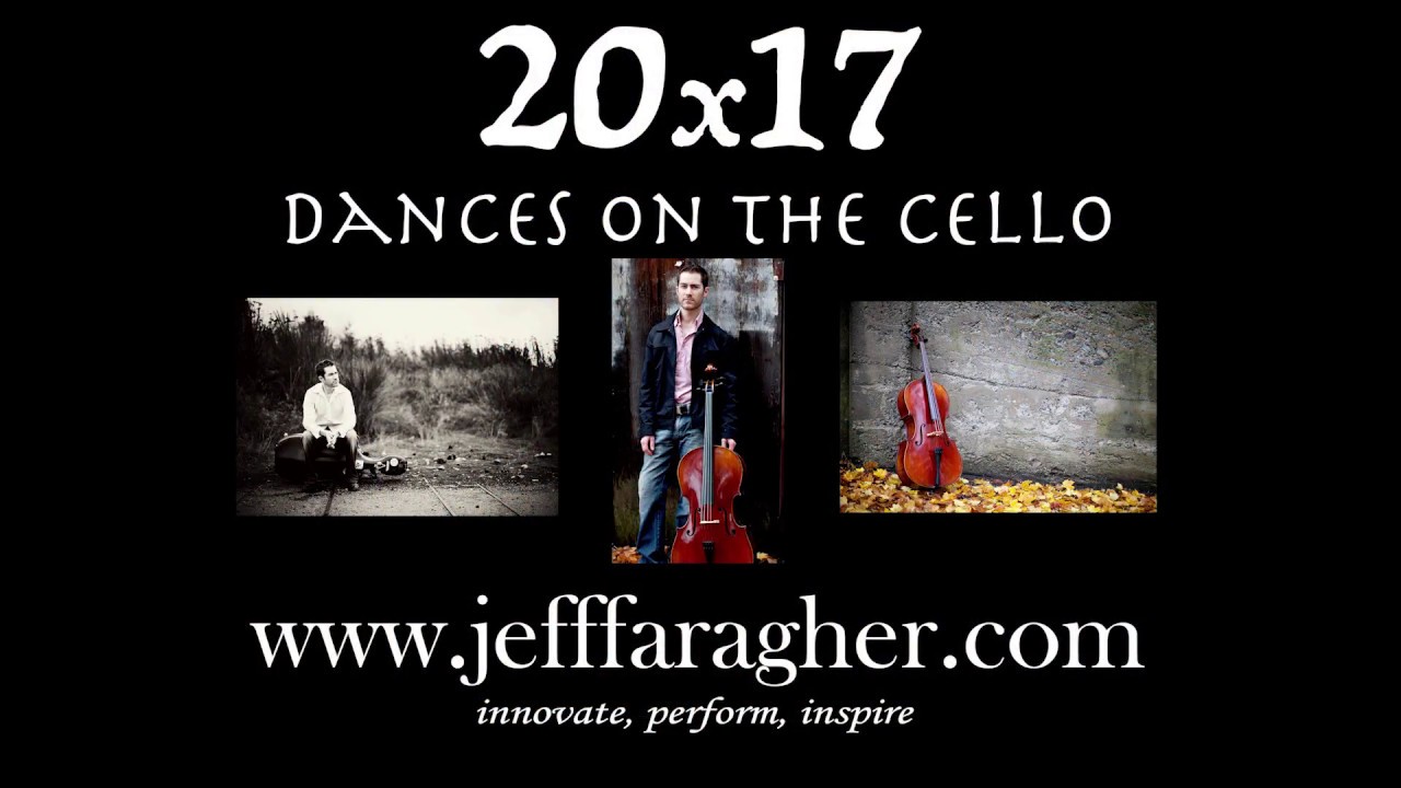 Day 45 - Volcanic Jig - Jeff Faragher 20x17 Dances on the Cello