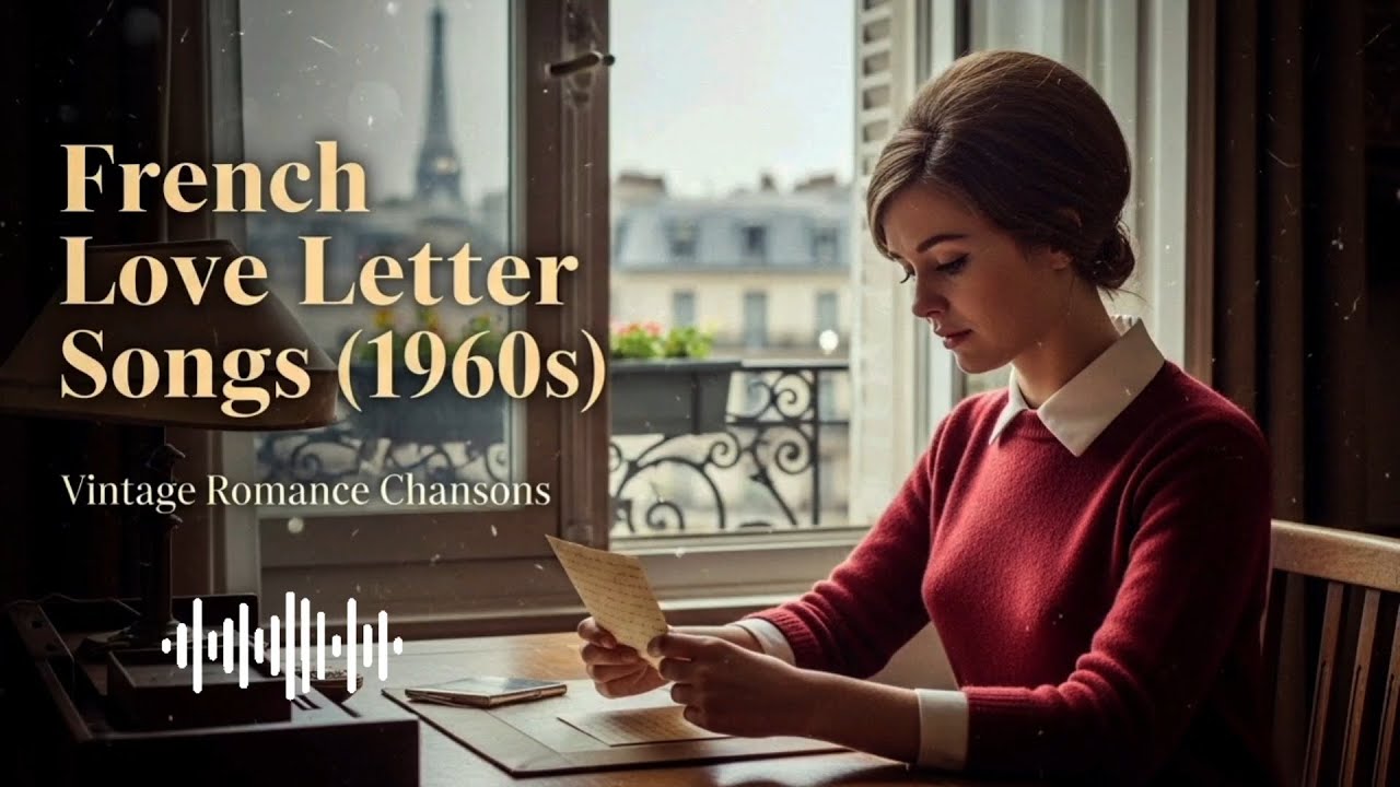 French Love Letter Chansons ✉️ Emotional Vintage Romance | Paris Romance Collection