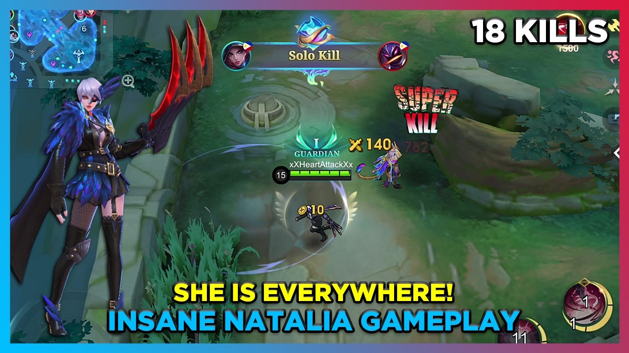 NATALIA MOBILE LEGENDS GAMEPLAY