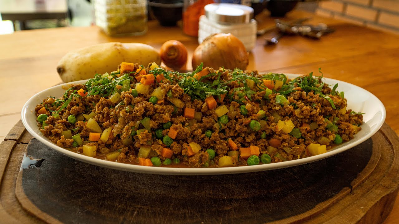 Carne Moída com Legumes SENSACIONAL 🤩