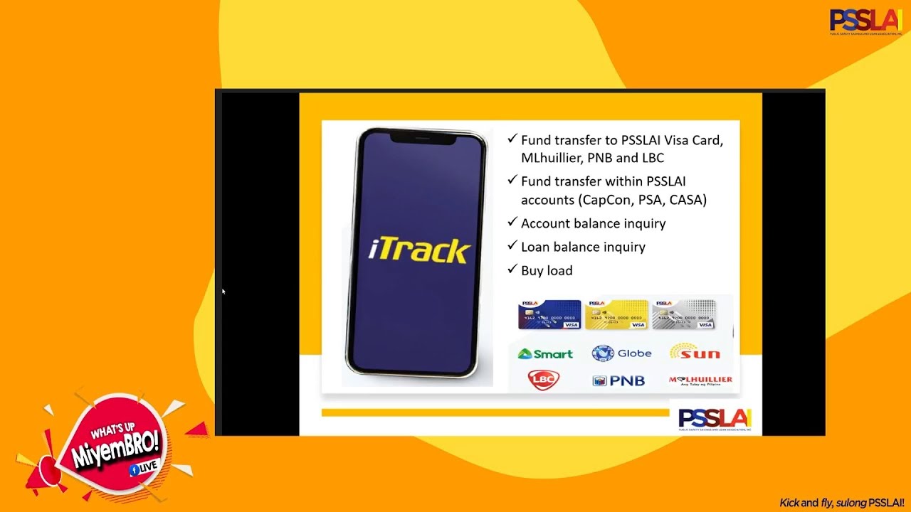 PSSLAI What's Up MiyemBRO Episode 7 - Online Loan Inquiry and Fund Transfer via iTrack Facility