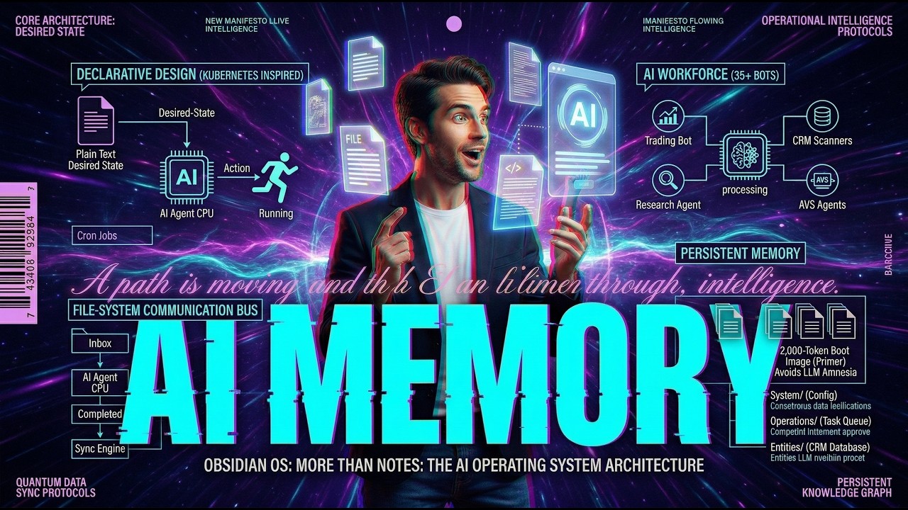 Build Persistent AI Memory with Plain Text Files | Claude Code, Codex, Antigravity, Gemini, GPT 5.4