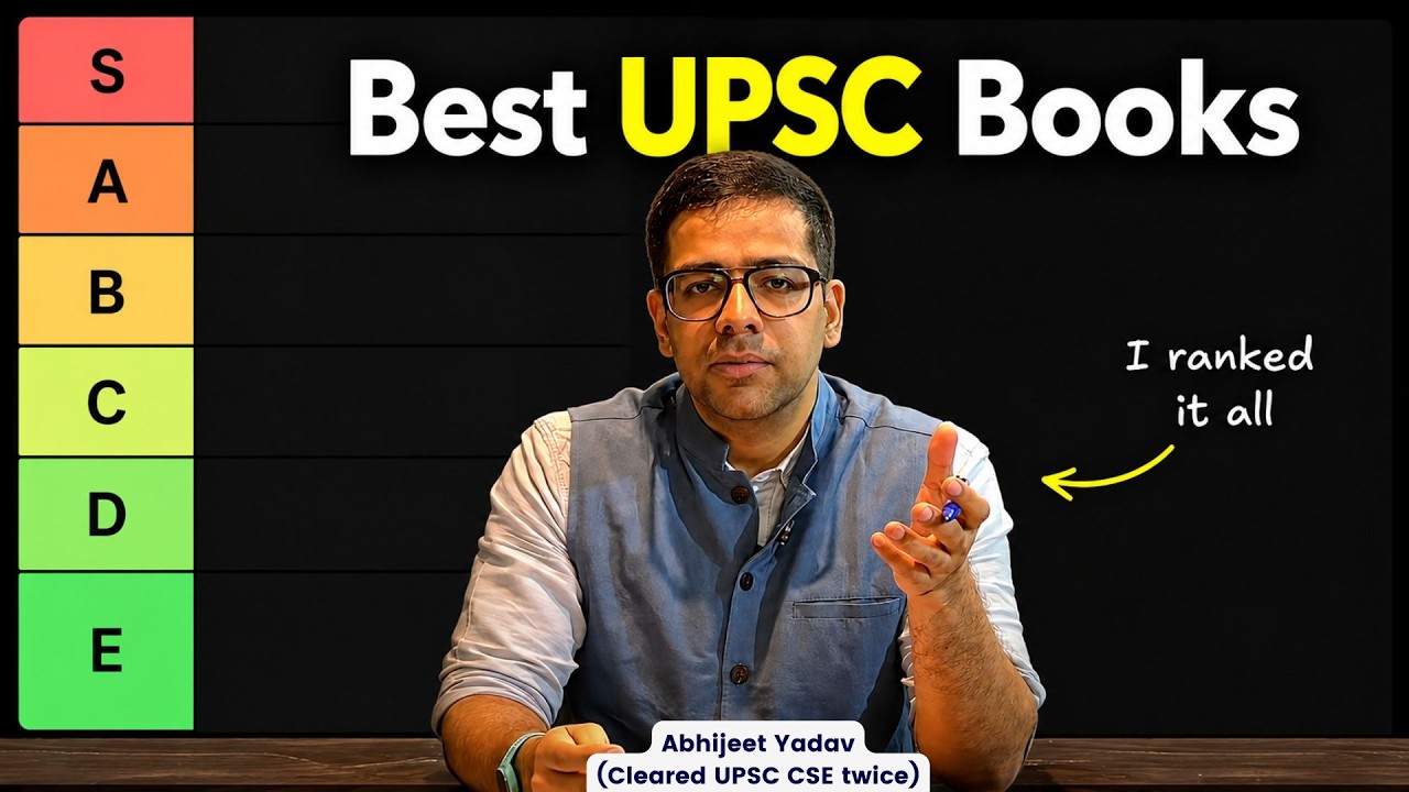I Ranked Every Popular UPSC Book | Booklist for UPSC CSE 2027