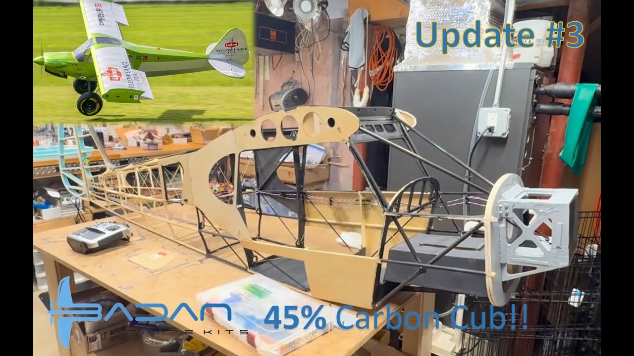 Badan Carbon Cub build - Update #3