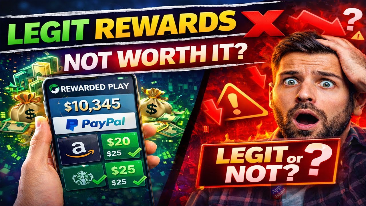 Rewarded Play Review: Legit Rewards or Just Not Worth It?