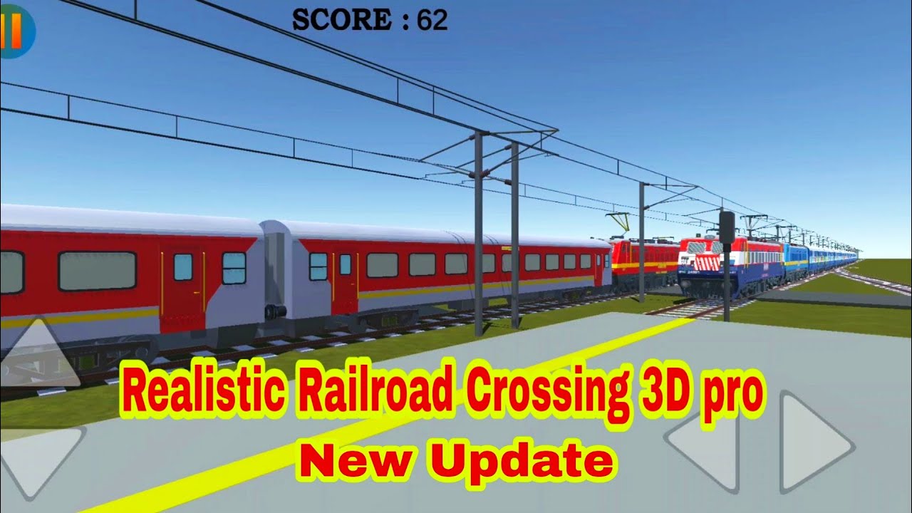 New Update in Realistic Railroad Crossing 3D Pro | Railway Gamingstar