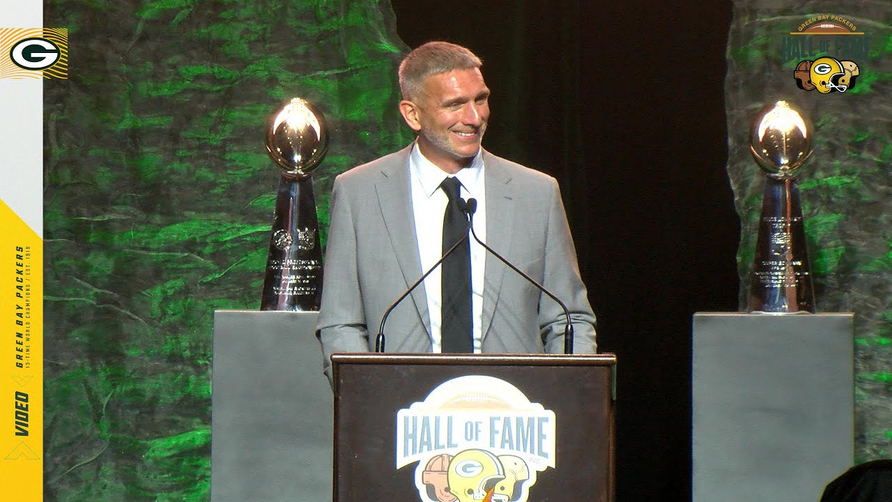 Aaron Kampman's full speech | 2024 Green Bay Packers Hall of Fame