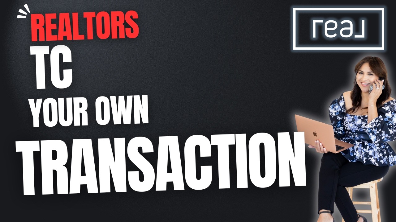 How To TC Your Own Transaction as a REALTOR with ReZEN | REAL BROKER
