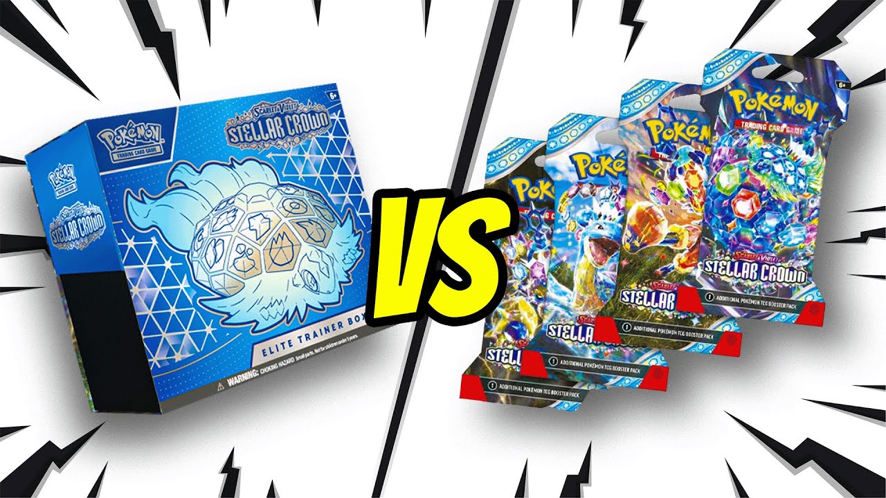Stellar Crown Pull Rates &ndash; Which Wins? Elite Trainer Box or Sleeved Boosters?