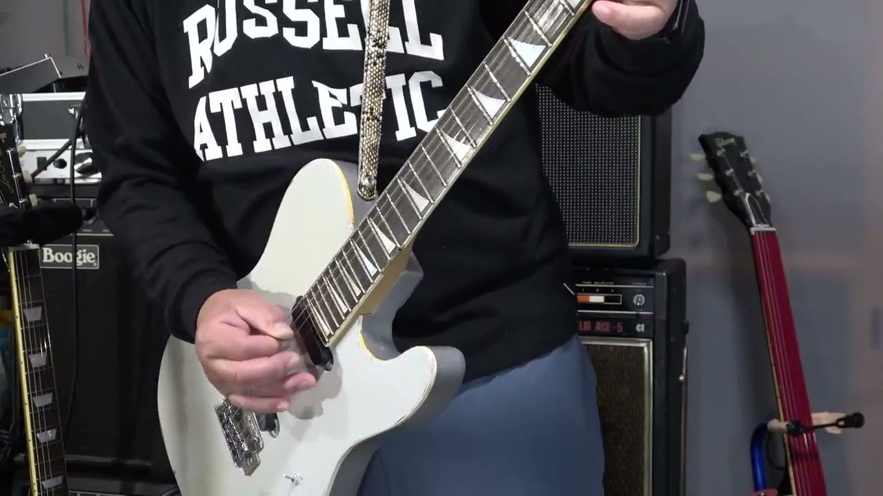 【kissy's JUNK Guitar Collections】Fernandes TE 80BT  FGI technology  BUCK TICK今井氏モデル　一発撮り 即興アドリブギター 1