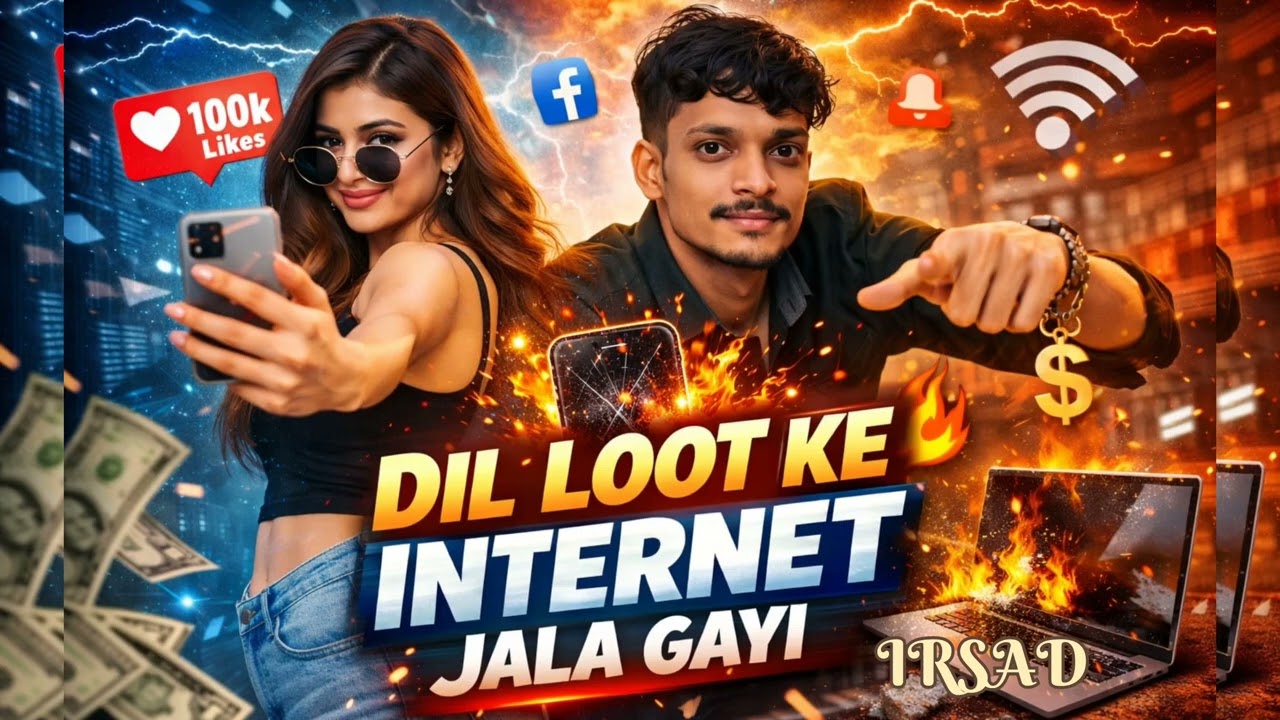 Dil Loot Ke Internet Jala Gayi | Viral Reel Love Song | Hindi Trending Track