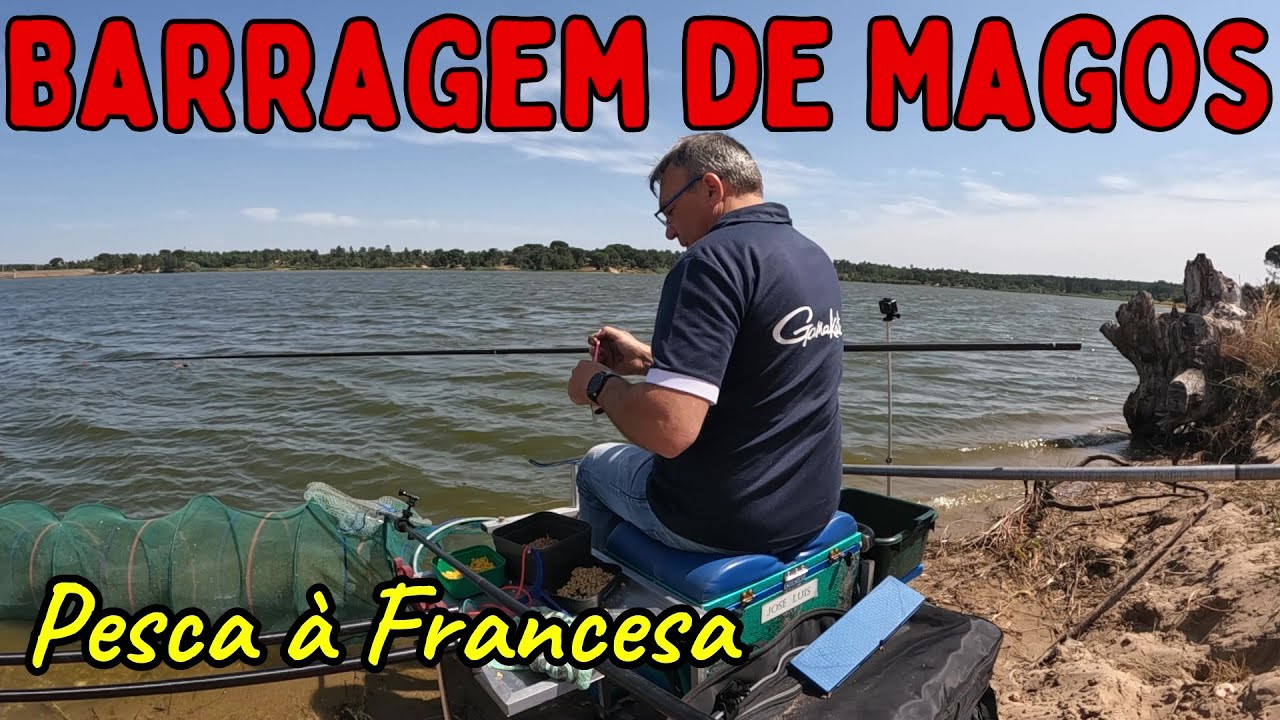 Barragem de Magos - Foros de Salvaterra - Pesca à Francesa