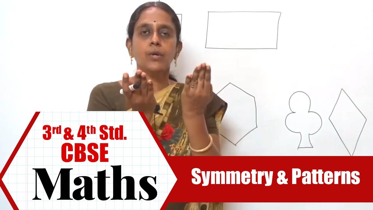 3rd & 4th STD Maths | Symmetry & Patterns | CBSE Syllabus Mathematics