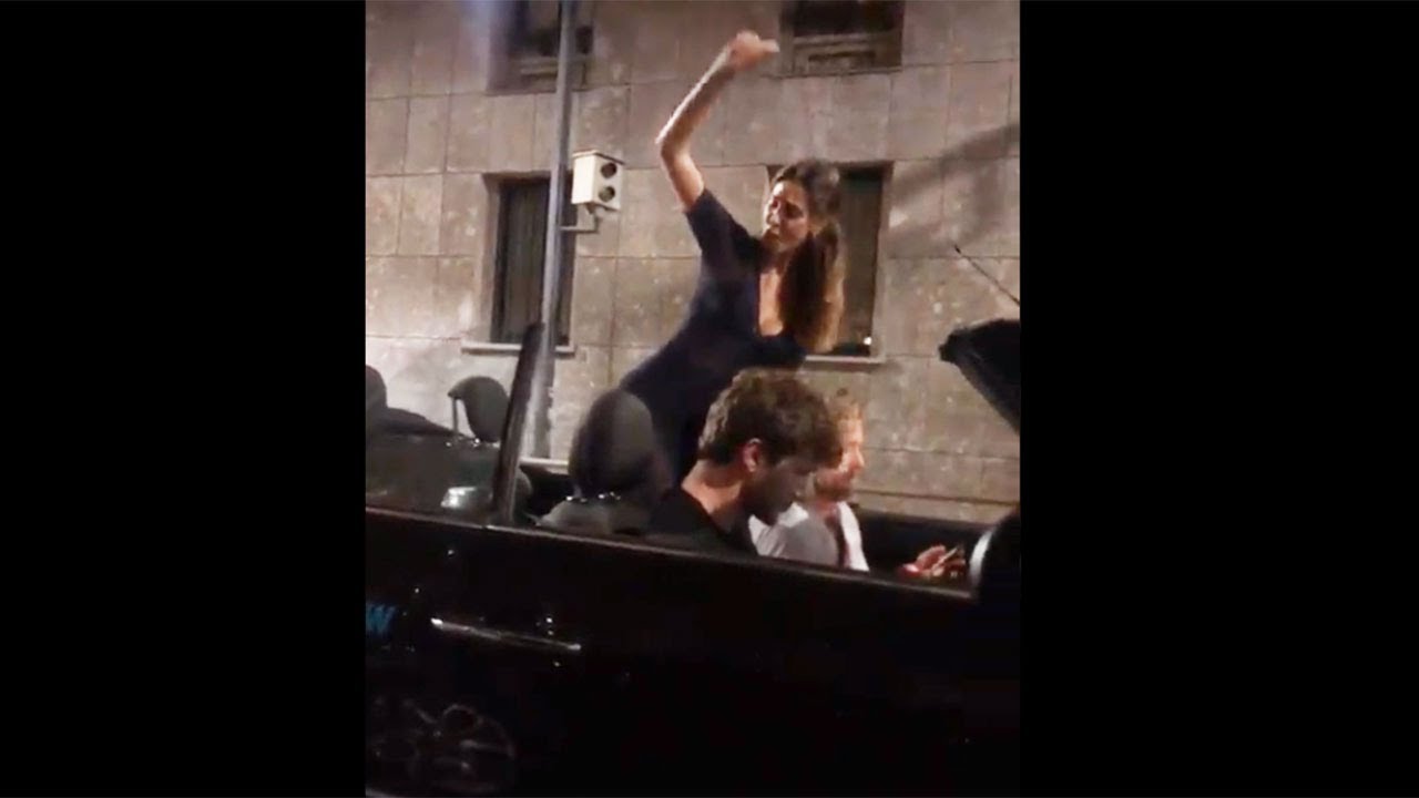 Belen e Stefano scatenati nella notte milanese - STORIES
