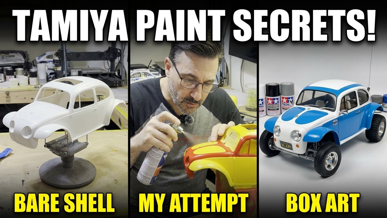 Tamiya Sand Scorcher Paint. How to or How not ?