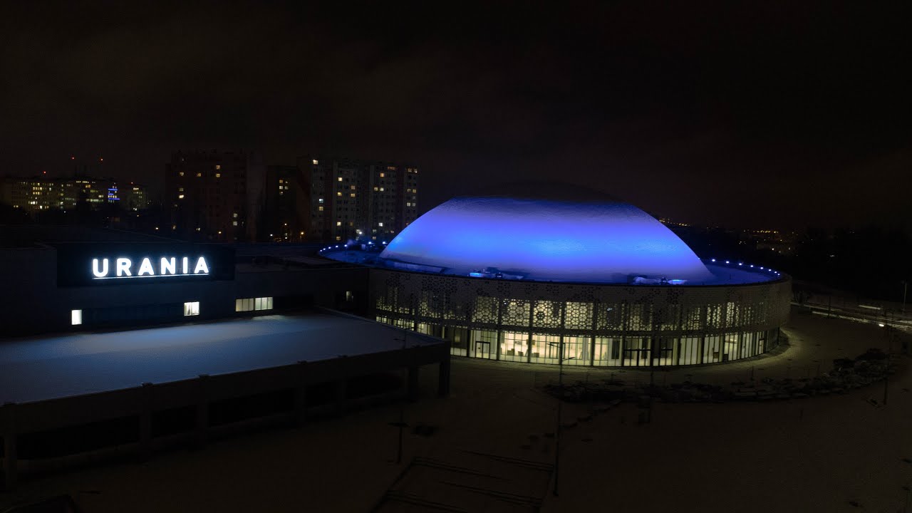 Hala Urania Olsztyn - budowa hali Urania w Olsztynie 02.12.2023 4K