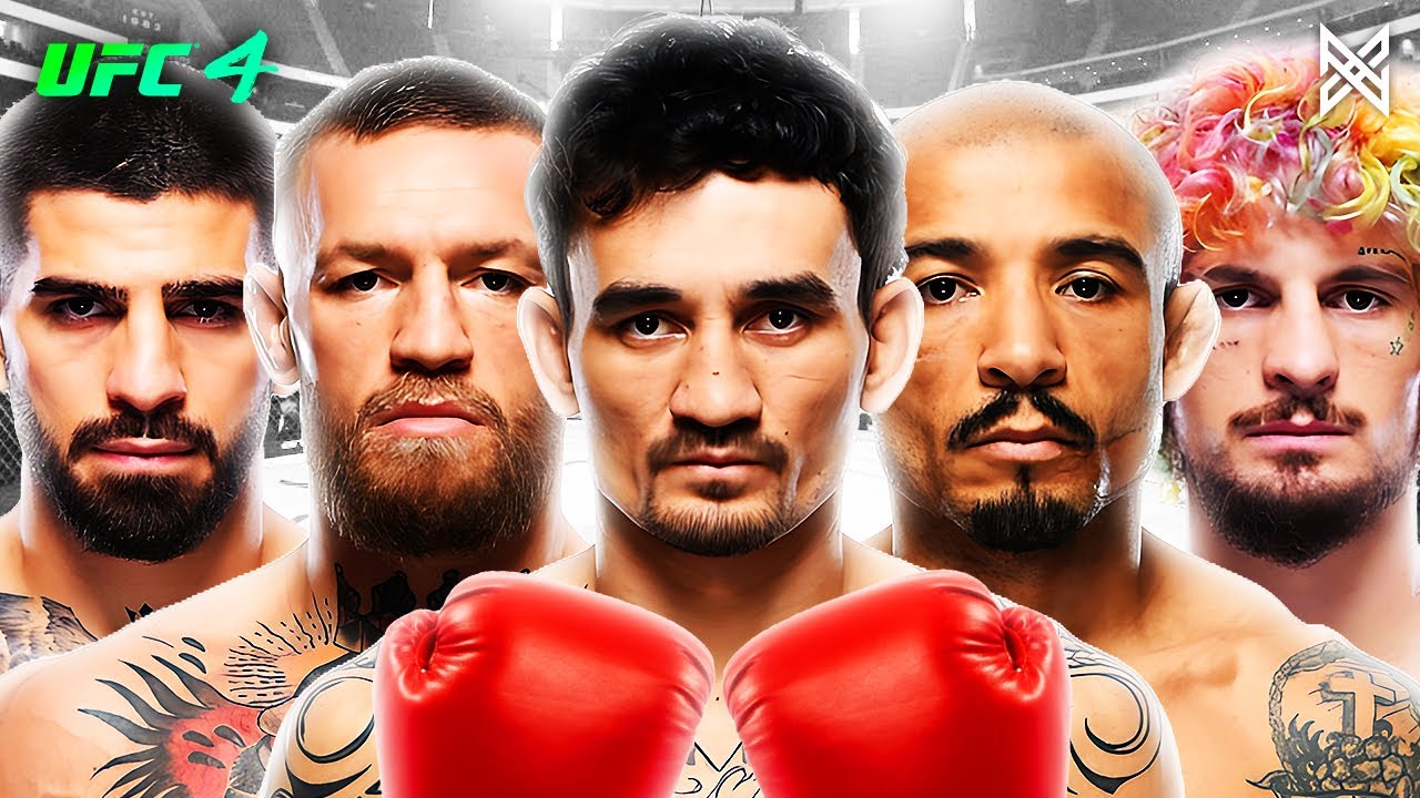 Я создал турнир лучших боксеров в UFC 4