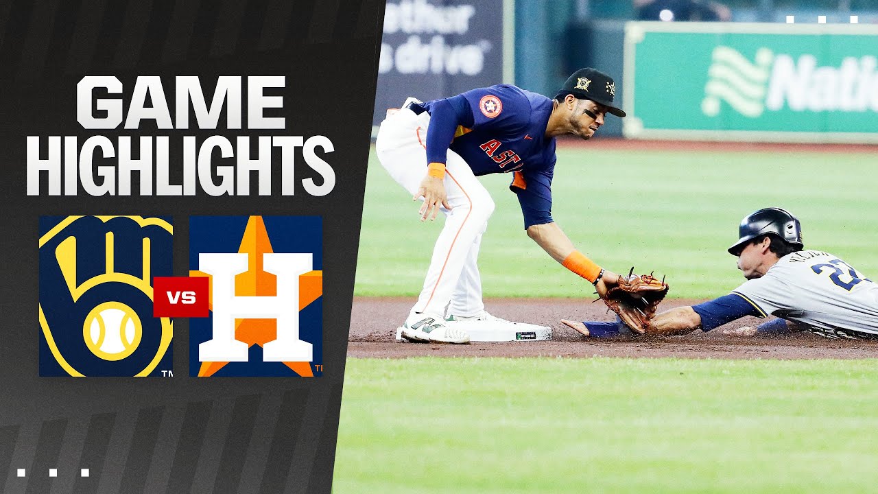 Brewers vs. Astros Game Highlights (5/19/24) | MLB Highlights