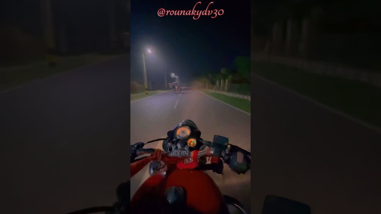 🔥Hyper Drive in Night😈Bullet Drag Race❤️#shorts#viral#trending#ytshorts#motovlog#rider#bike#funny