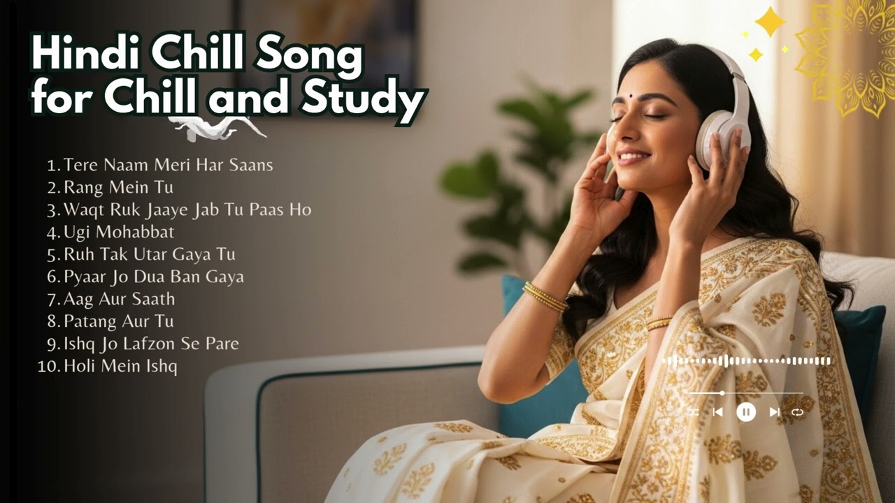 Chill Hindi Love Songs ✨ | Study, Relax & Focus Bollywood Music