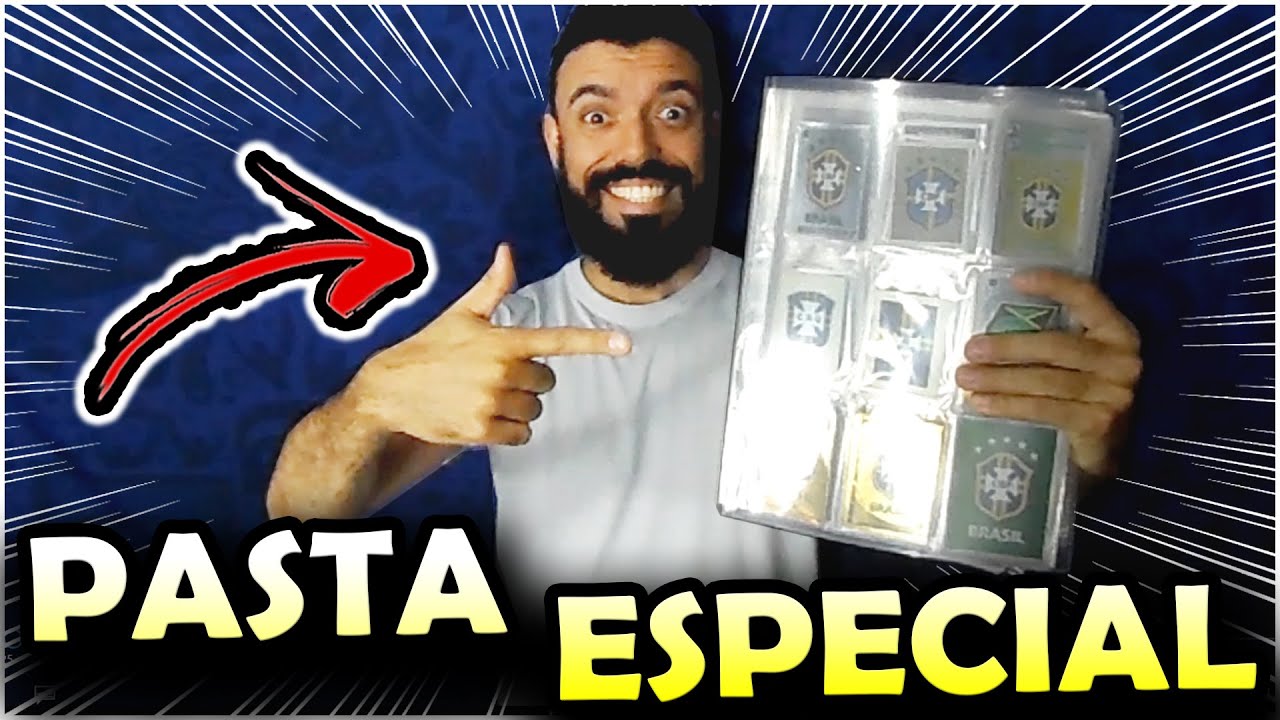 PASTA de FIGURINHAS - Conheca mais esse item da minha coleção