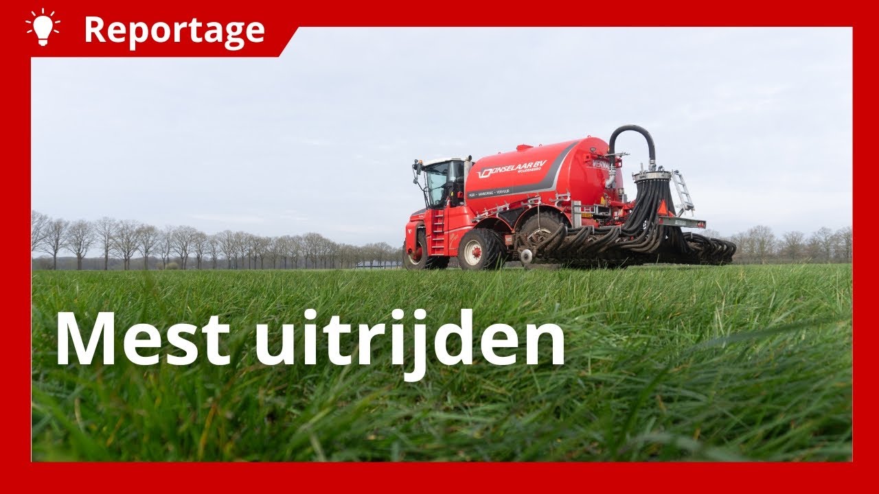 Mest uitrijden met zelfrijdende Vervaet Hydro Trike 5x5