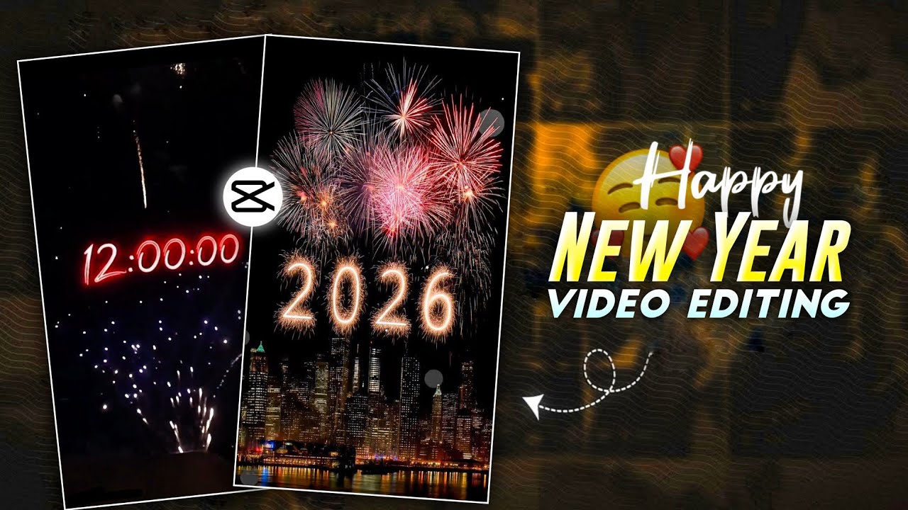 Coming Soon Happy New Year Video Editing In Capcut | Happy New Year Status Video Editing 2026
