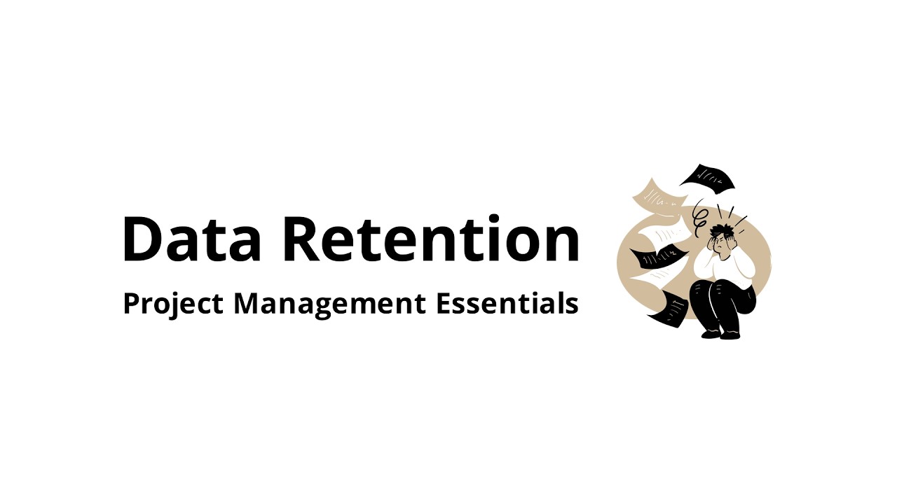What does “data retention” mean in project management software?