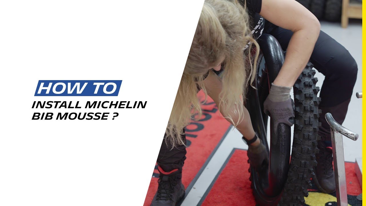 How to install a MICHELIN Bib Mousse well ? Every step with The Girl On A Bike