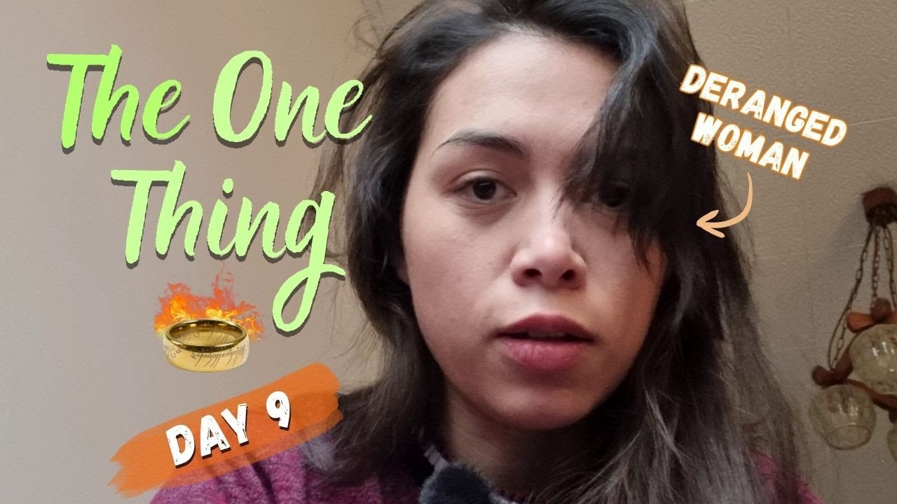 DAY 9: The One Thing challenge ~ back to writing routine + daily prompt | #TheOneThingChallenge