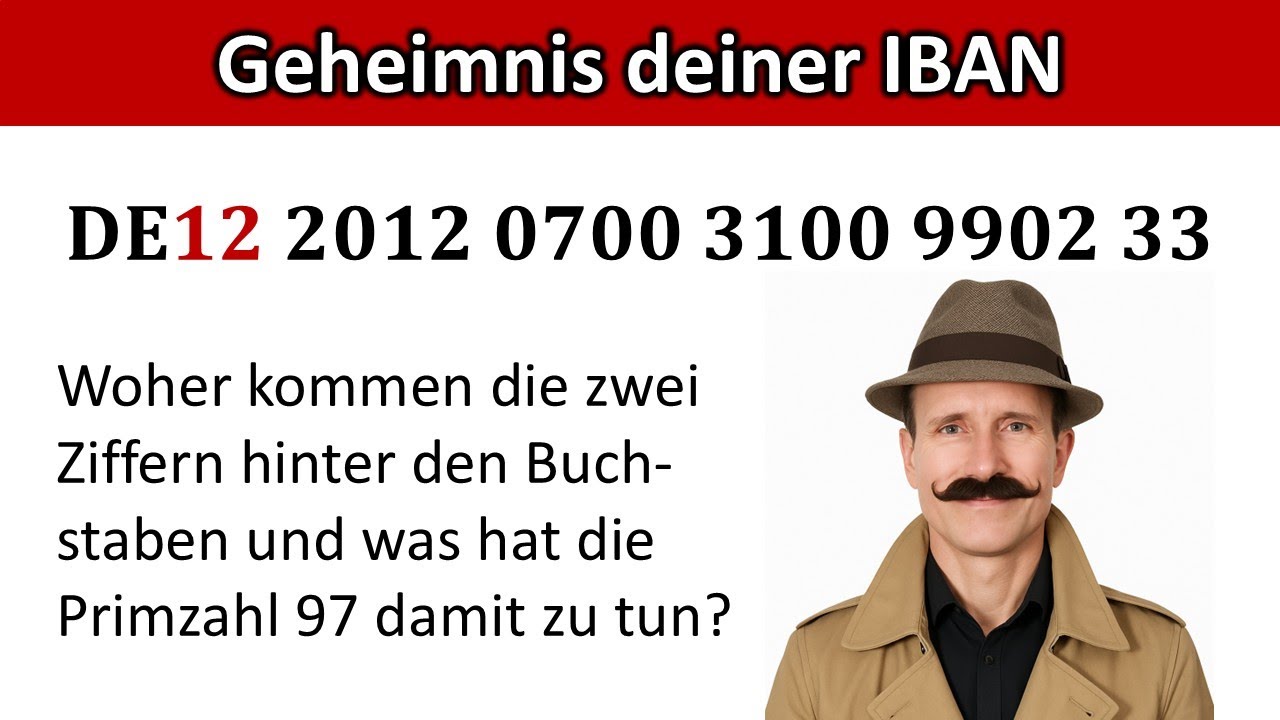 Spannende Mathematik hinter der IBAN
