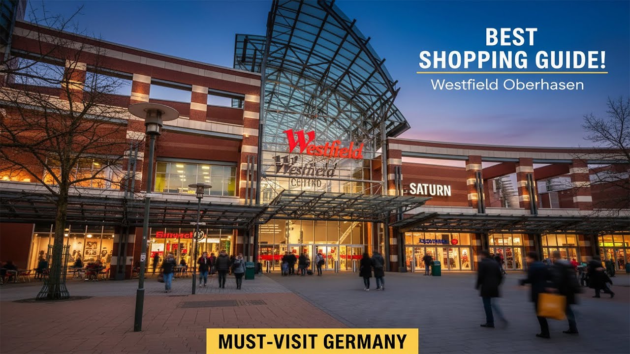 Inside Germany’s Biggest Shopping Mall! 🛍️ | Westfield Centro Oberhausen Tour