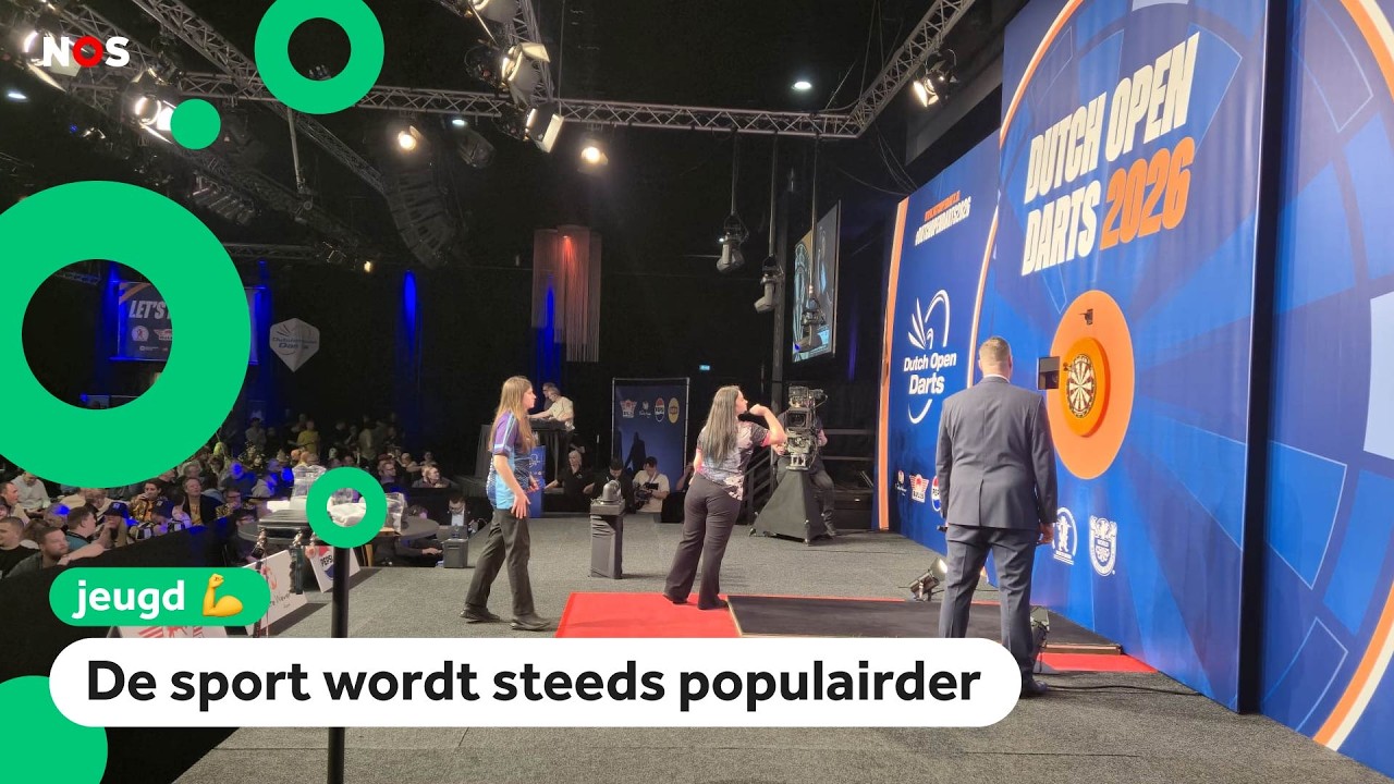 Kinderen doen mee aan grootste dart-toernooi ter wereld