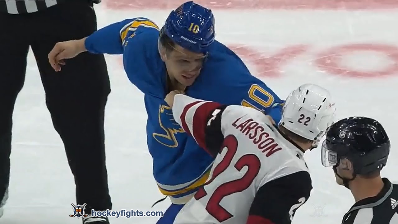Johan Larsson vs Brayden Schenn Feb 6, 2021