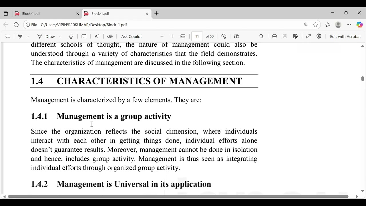MMPC 001 IGNOU MBA HR IMPORTANT QUETIONS