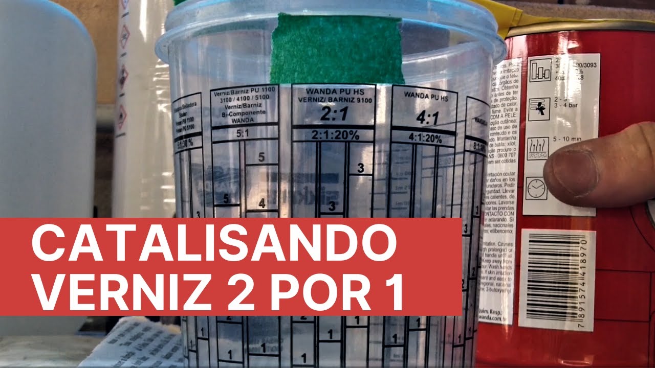 Como Catalisar Verniz Alto Sólido