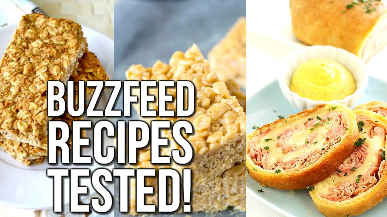 Buzzfeed Food Recipes TESTED | 3 Ingredient Recipes | Courtney Lundquist