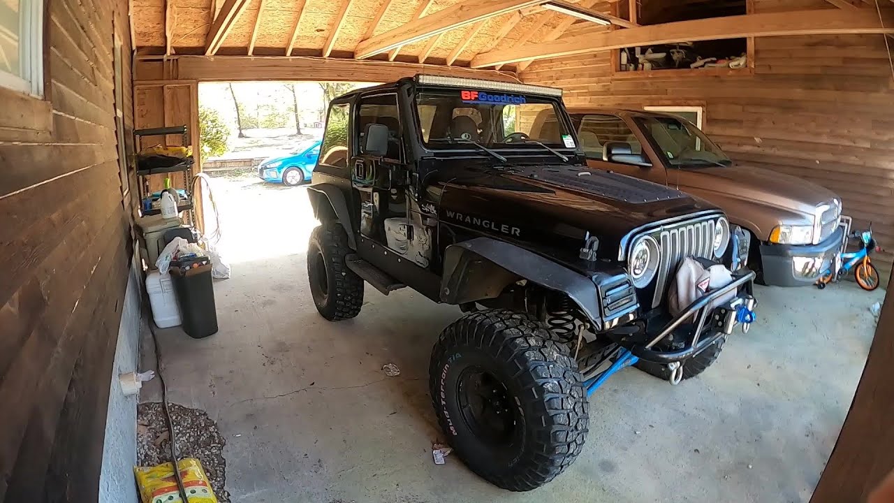 Jeep TJ Rampage frameless soft top review