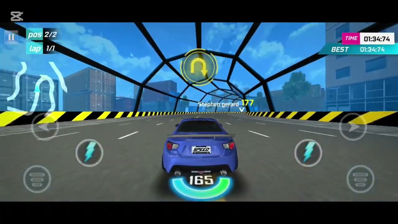 Street high speed racing