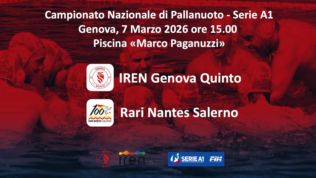 IREN Genova Quinto - Rari Nantes Salerno