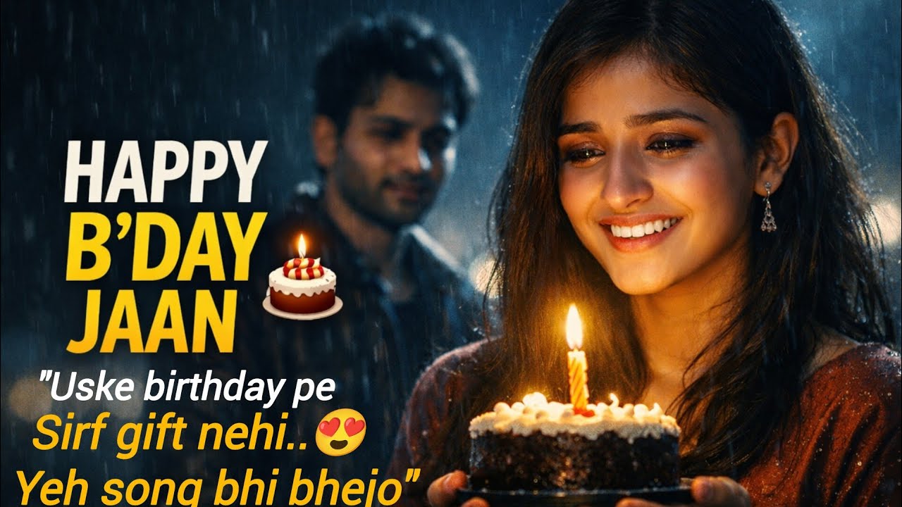 “2025 Ka Sabse Pyara Birthday Song 😍| Happy Birthday Meri Jaan”- Ssanjoy 
