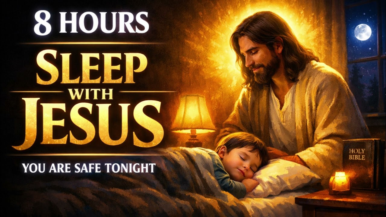 Jesus Is With You | 8 Hours Deep Sleep & Spiritual Protection