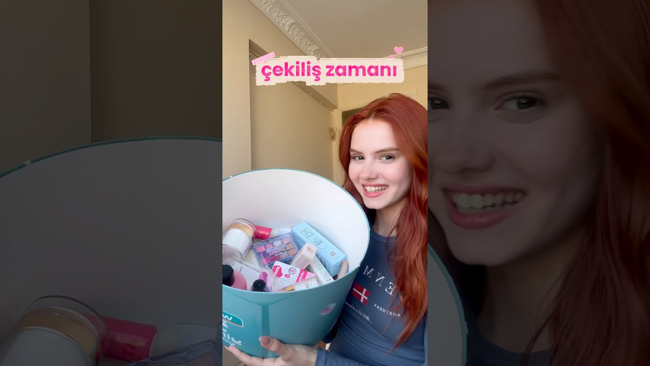 &ccedil;ekiliş zamanı🥳 tek yapmanız benimle ilgili bi yorum yapmanız lazım aşklarım🩷💘💕 #&ccedil;ekiliş