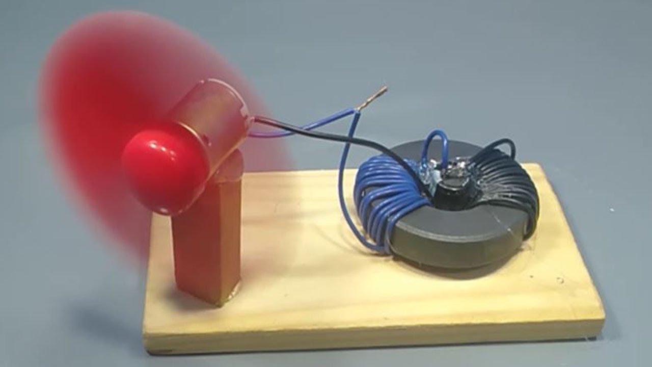 Free Energy Experiment | Free Energy Magnet Generator for Free Electricity | Science Project
