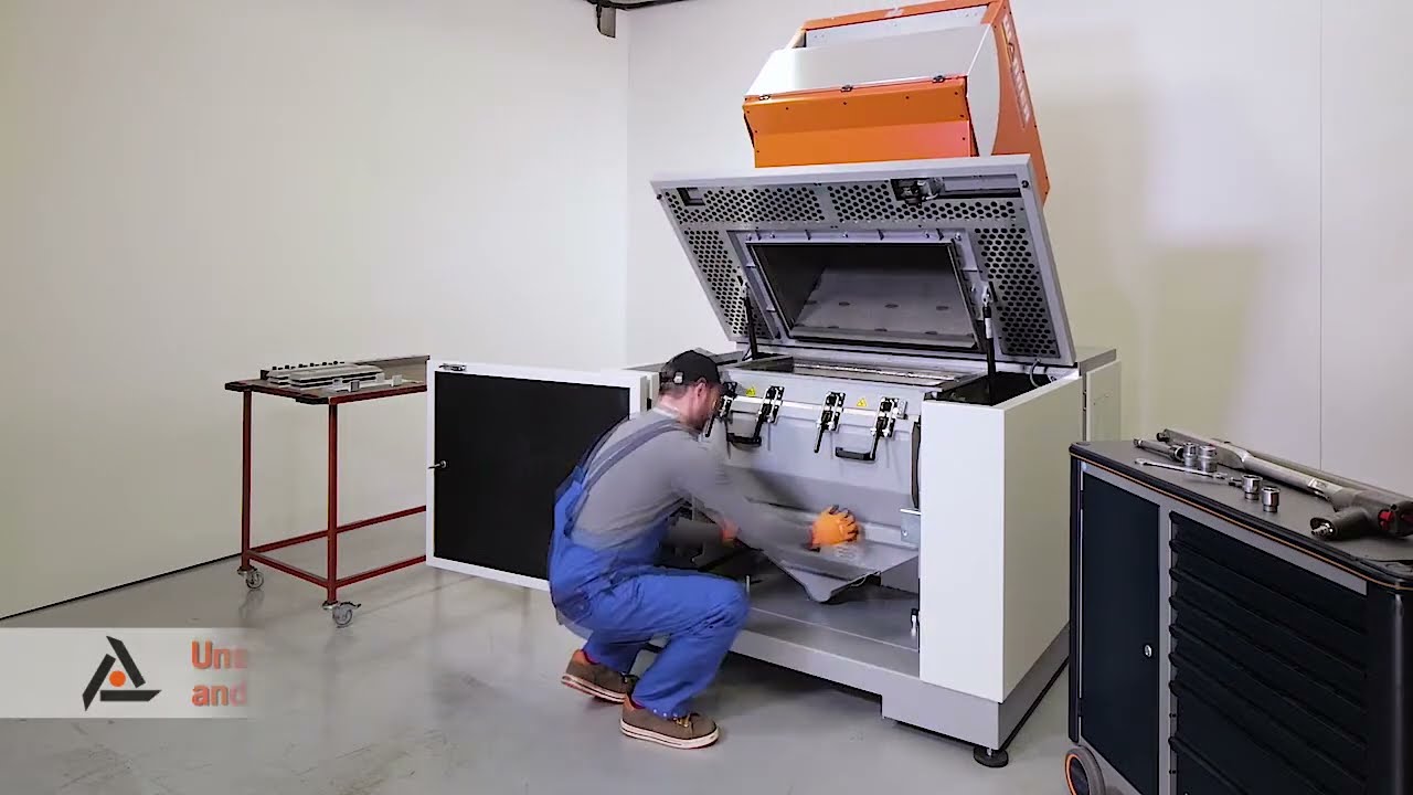 Wanner Energy Series Granülatör - Plastik Kırma Makinesi Bıçak Değişimi