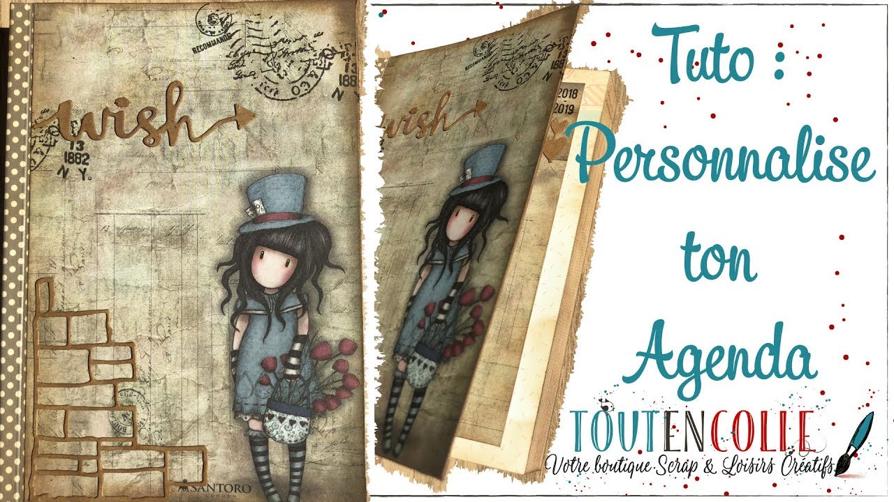 tuto diy : personnalise ton agenda