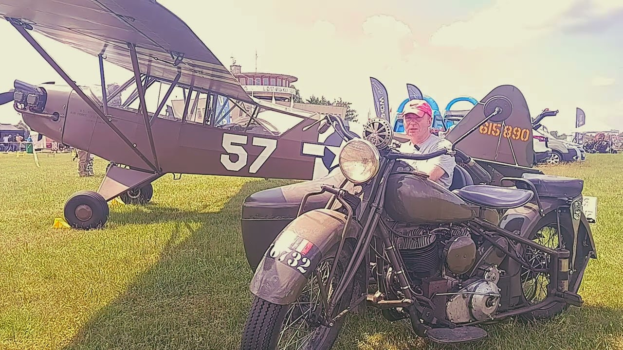 Najmocniejszy etatowy motocykl wojskowy II wojny - Indian 340