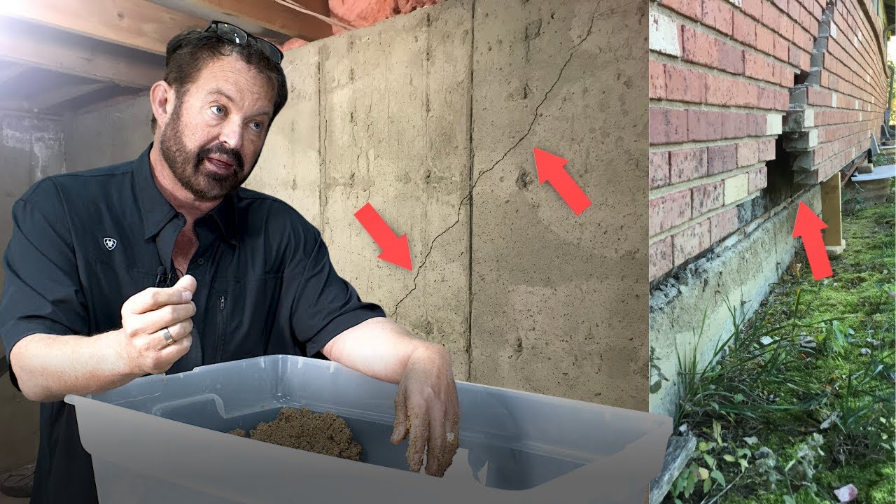 Foundation failure due to incorrect egress window installation - finishing a basement (part 1)
